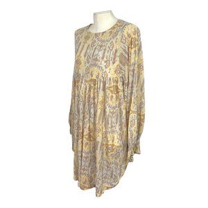 Free People This Is It Tunic Parchment Combo OB135532